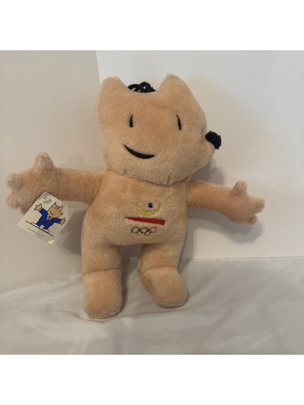 Cobi Plush mascot Summer Olympics BARCELONA Spain 1992 13”
